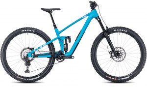 Cube Stereo ONE55 C:62 SLX 29" Bondiblue 'n' Grey - 2024   DRIMALASBIKES